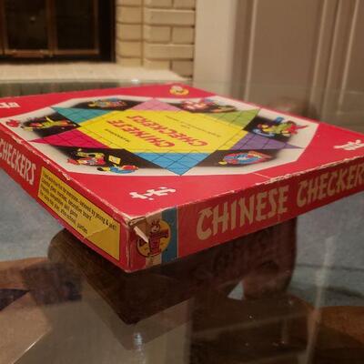 Lot 43: Vintage Chinese Checkers Game 