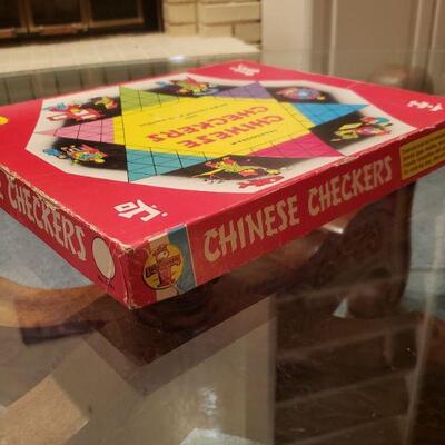 Lot 43: Vintage Chinese Checkers Game 