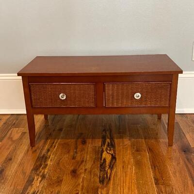 Small 2 Drawer table - 17