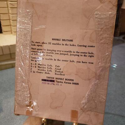 Lot 46: Vintage Tarter Marble Solitaire 