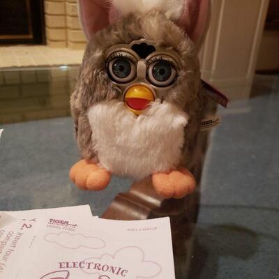 Lot 48: Furby with Instruction Books