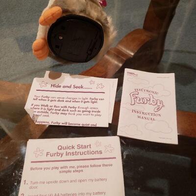 Lot 48: Furby with Instruction Books
