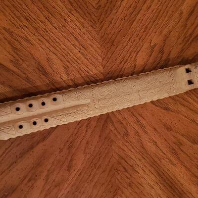 Lot 51: Hand Carved Wood Flute