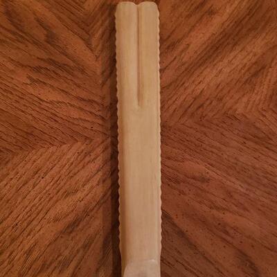 Lot 51: Hand Carved Wood Flute