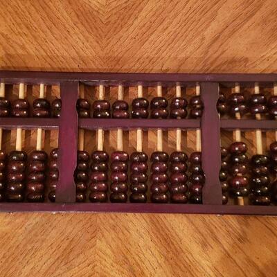 Lot 52: Chinese Wooden Abacus, Chinese Lucky Calculator