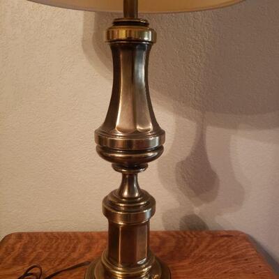Lot 54: Vintage Brass Lamp