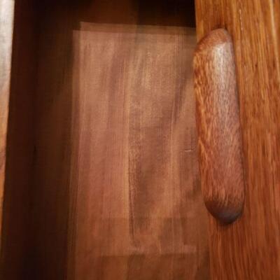 Lot 55: Antique Tiger Oak Library Cabinet