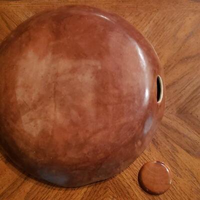 Lot 68: (2) Wood Trays - 1 large & 1 tiny