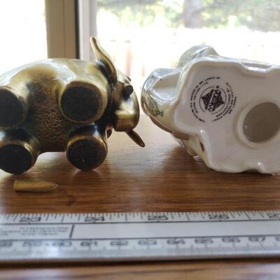 Lot 74: (2) Decorative Elephants