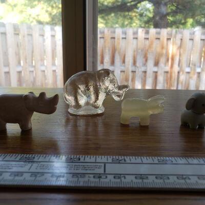 Lot 76: (4) Miniature Animals