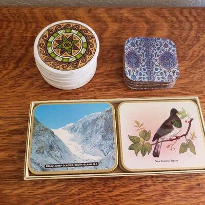 Lot 87: Coaster Sets