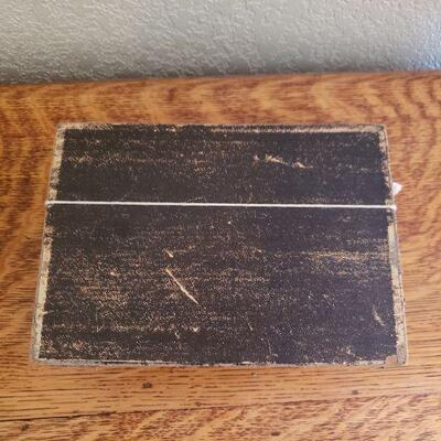 Lot 97: Antique Presentation Box