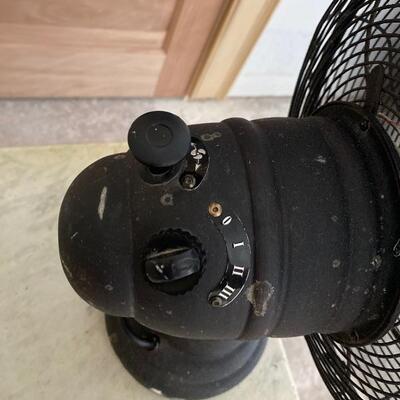 Used Black Oscillating Fan 
