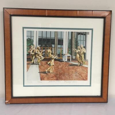 Lot 93 - Asheville Dancers Framed Art