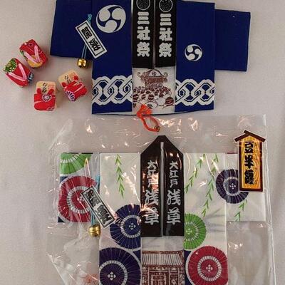Japanese Towel Kimonos and Shoes