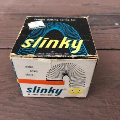 Lot 15.  Slinky in original box 