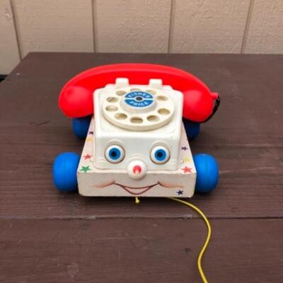 Lot 241. Telephone: Fisher Price Toys, Pull and Play
