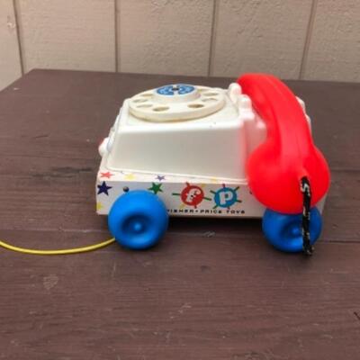 Lot 241. Telephone: Fisher Price Toys, Pull and Play