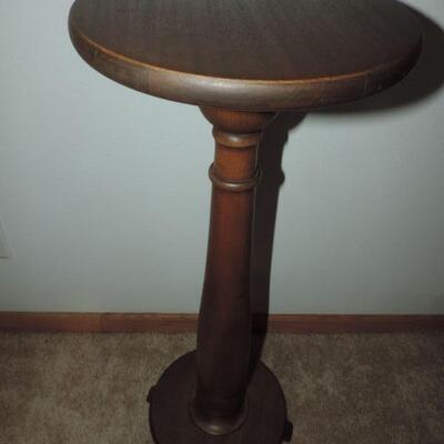 WOOD PLANT STAND