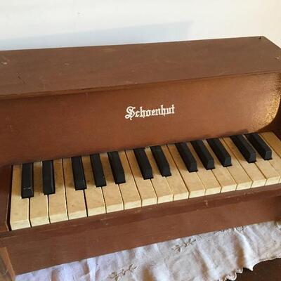 Musical Toy Schoenhut Piano and Walburg Xylophone 