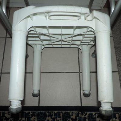 MEDICAL BATH SEAT, HAND BAR & WALKER