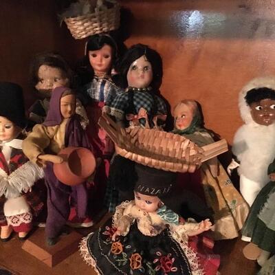 Vintage International and Ethnic Doll Collection of 70+ Dolls!