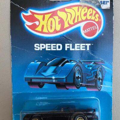 Lot 428: 2 Hot Wheels: Speed Fleet Hot Bird, 2014, Packaged; Orange â€œGulfâ€ Race Car