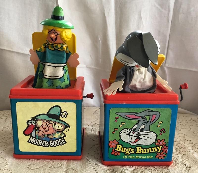 1971 USA vintage】MATTEL MOTHER GOOSE IN THE MUSIC BOX