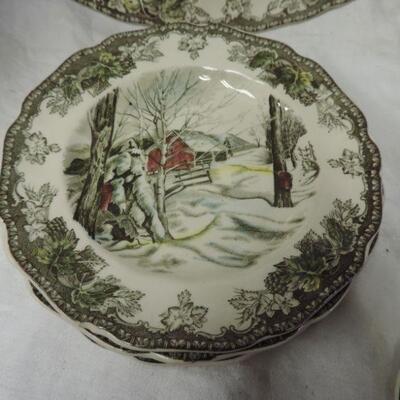 "ICE HOUSE" DINNERWARE