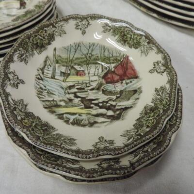 "ICE HOUSE" DINNERWARE
