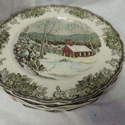 "ICE HOUSE" DINNERWARE