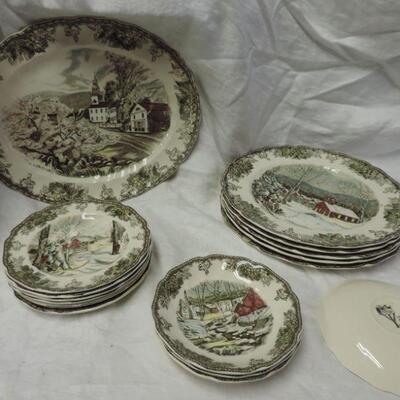 "ICE HOUSE" DINNERWARE
