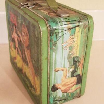 Lot #101: Vintage 1966 TARZAN Lunch Box 