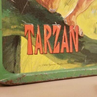 Lot #101: Vintage 1966 TARZAN Lunch Box 