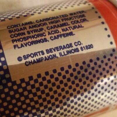 Lot #104: Vintage 1984 BIG EIGHT Soda Can Collection