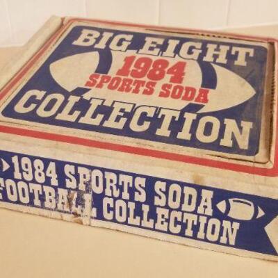 Lot #104: Vintage 1984 BIG EIGHT Soda Can Collection