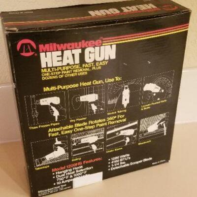 Lot #110: Milwaukee Heat Gun w/ Box