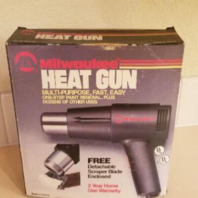 Lot #110: Milwaukee Heat Gun w/ Box