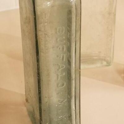 Lot #113: Group of (4) Antique Bottles (Medicine)