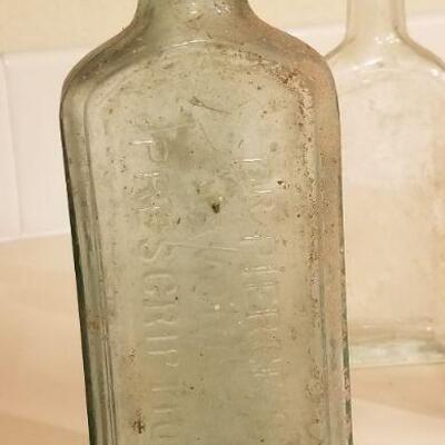 Lot #113: Group of (4) Antique Bottles (Medicine)