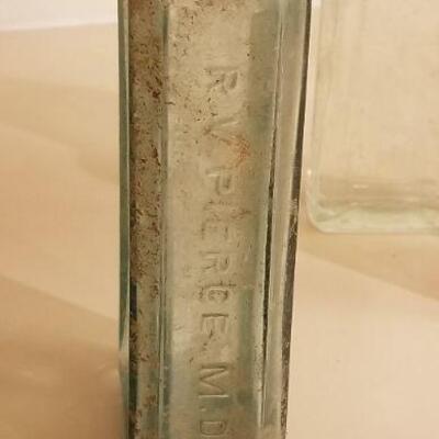 Lot #113: Group of (4) Antique Bottles (Medicine)