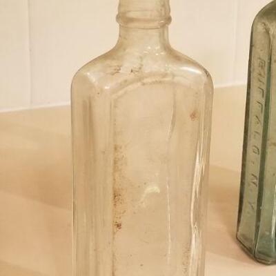 Lot #113: Group of (4) Antique Bottles (Medicine)