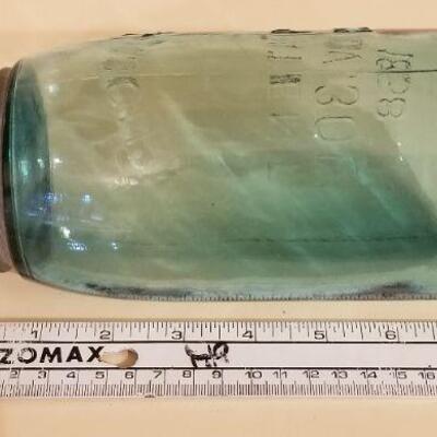 Lot #117: Bundle of (3] Antique Large BALL, ATLAS AND MASON'S Jars w/ Lids