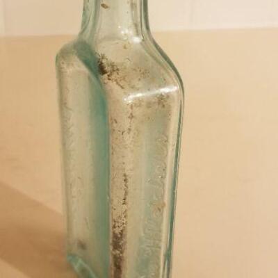 Lot #126: Assortment of (4) Antique Glass Bottles 