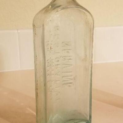 Lot #126: Assortment of (4) Antique Glass Bottles 
