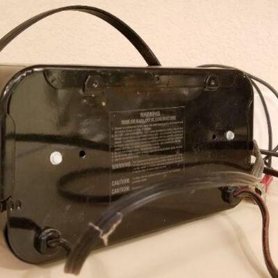 Lot #138: Vintage SEARS 10/2 Amp Green and Black Battery Charger