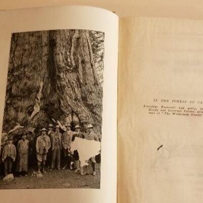 Lot #139: RARE 1893 Antique Theodore Roosevelt Hardback Book Collection