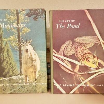 Lot #140: Hardback Animal Educational Home School Ready "THE LIFE OF ..." Series 