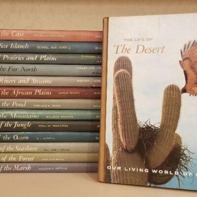 Lot #140: Hardback Animal Educational Home School Ready "THE LIFE OF ..." Series 