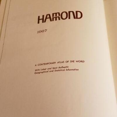 Lot #141: Vintage Dictionary and Atlas